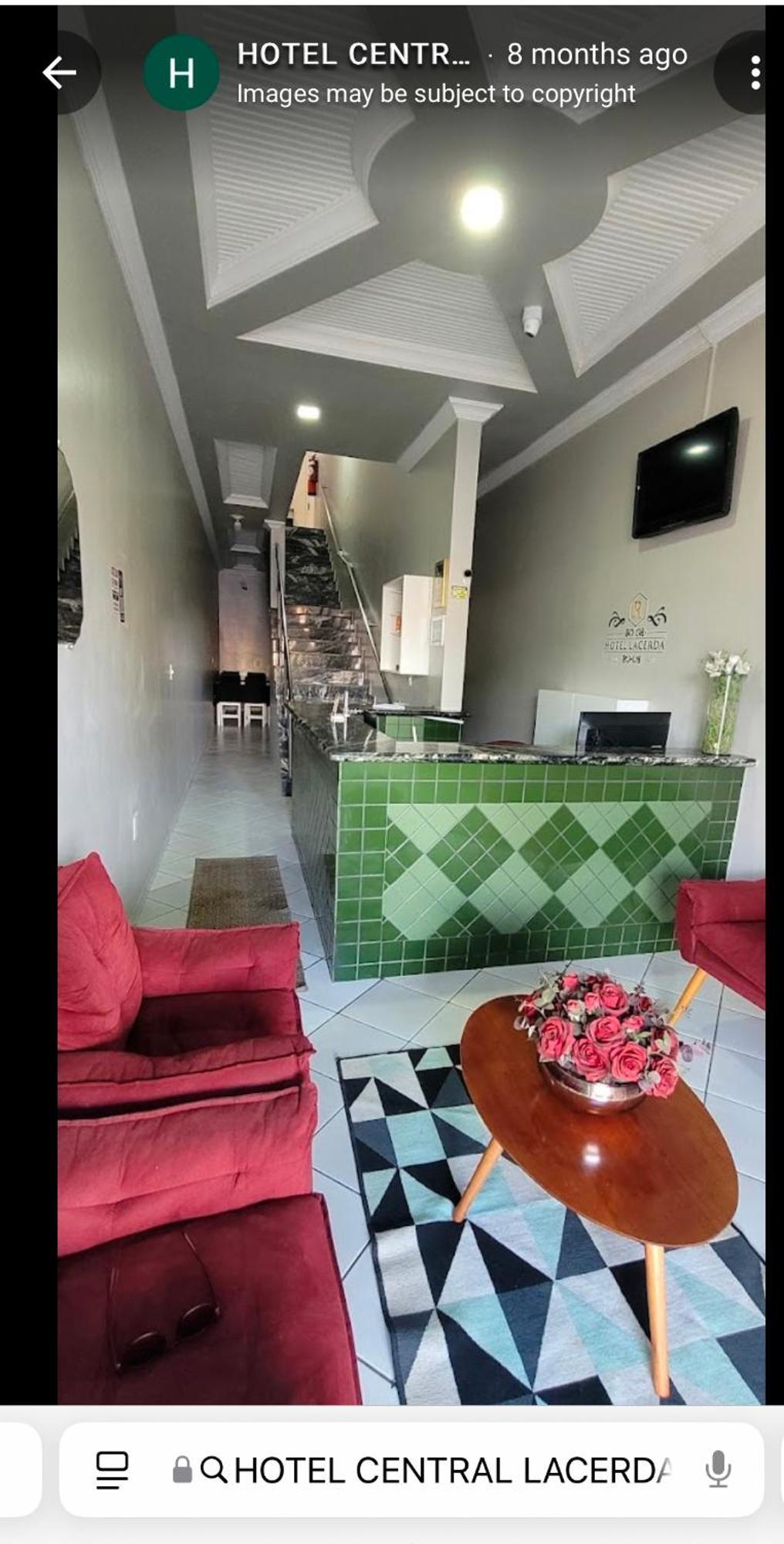 Hotel Central Lacerda Candido Sales Esterno foto