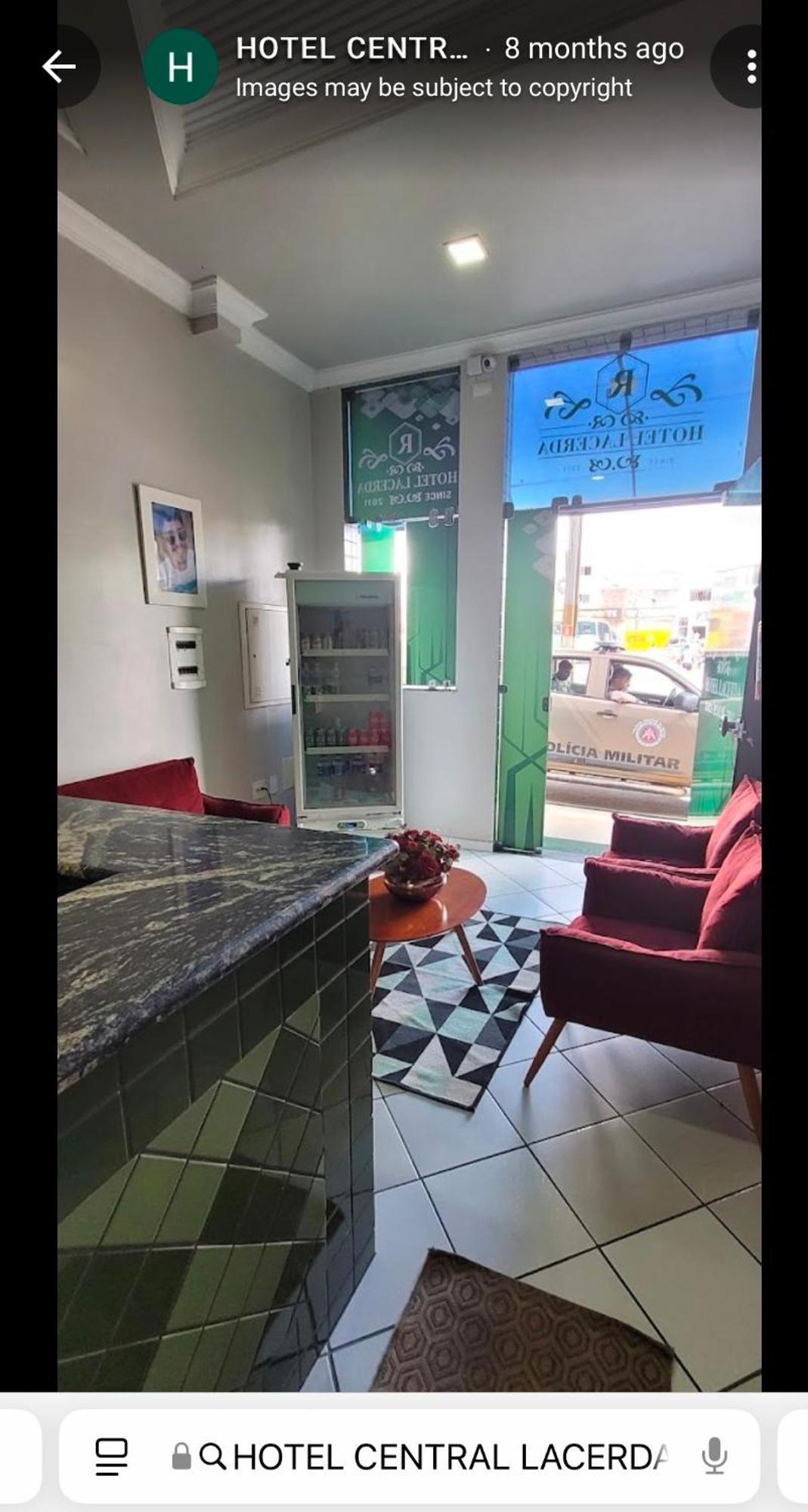 Hotel Central Lacerda Candido Sales Esterno foto