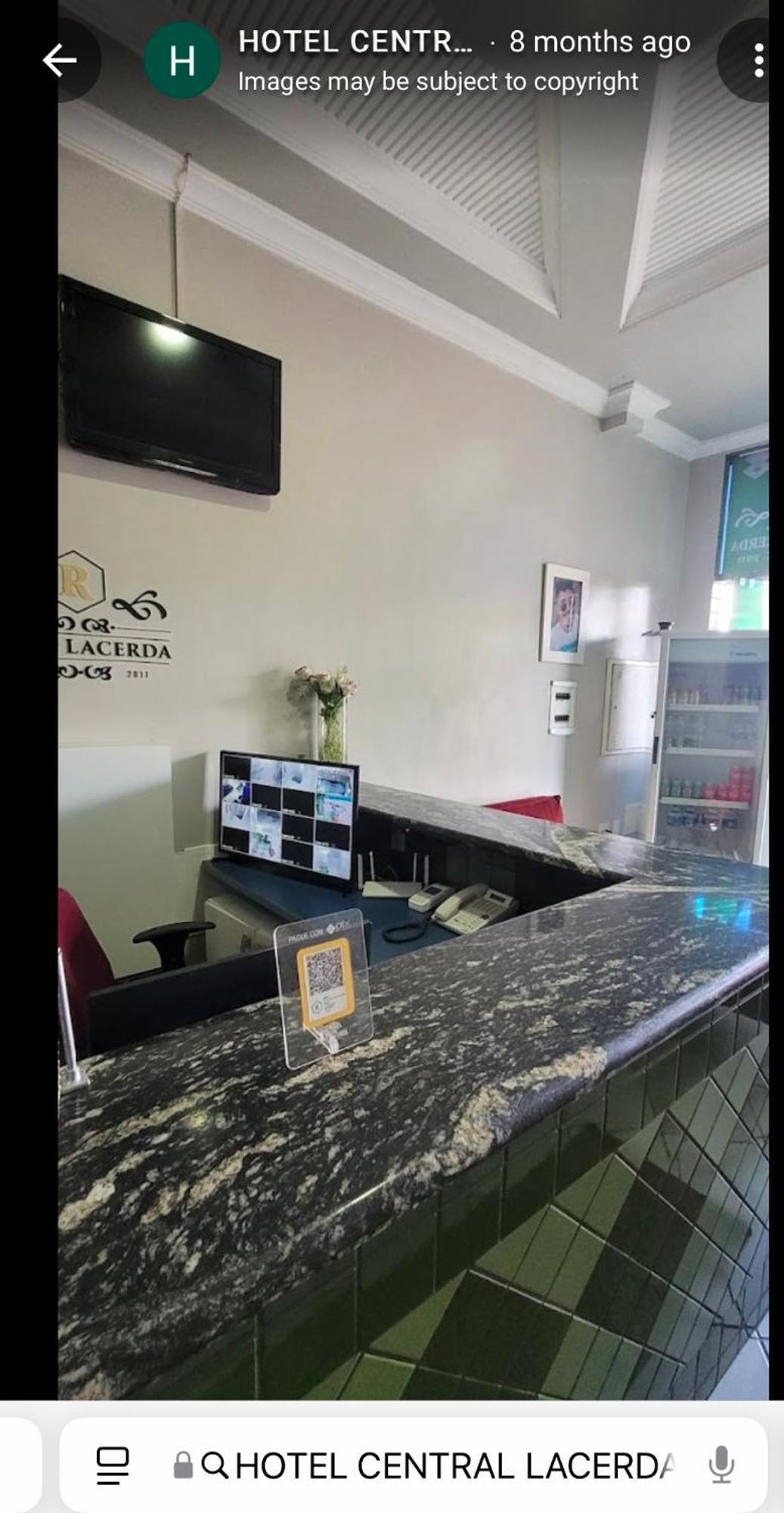 Hotel Central Lacerda Candido Sales Esterno foto